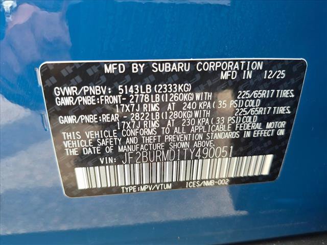 Used 2026 Subaru Outback Wilderness AWD/4WD image 25