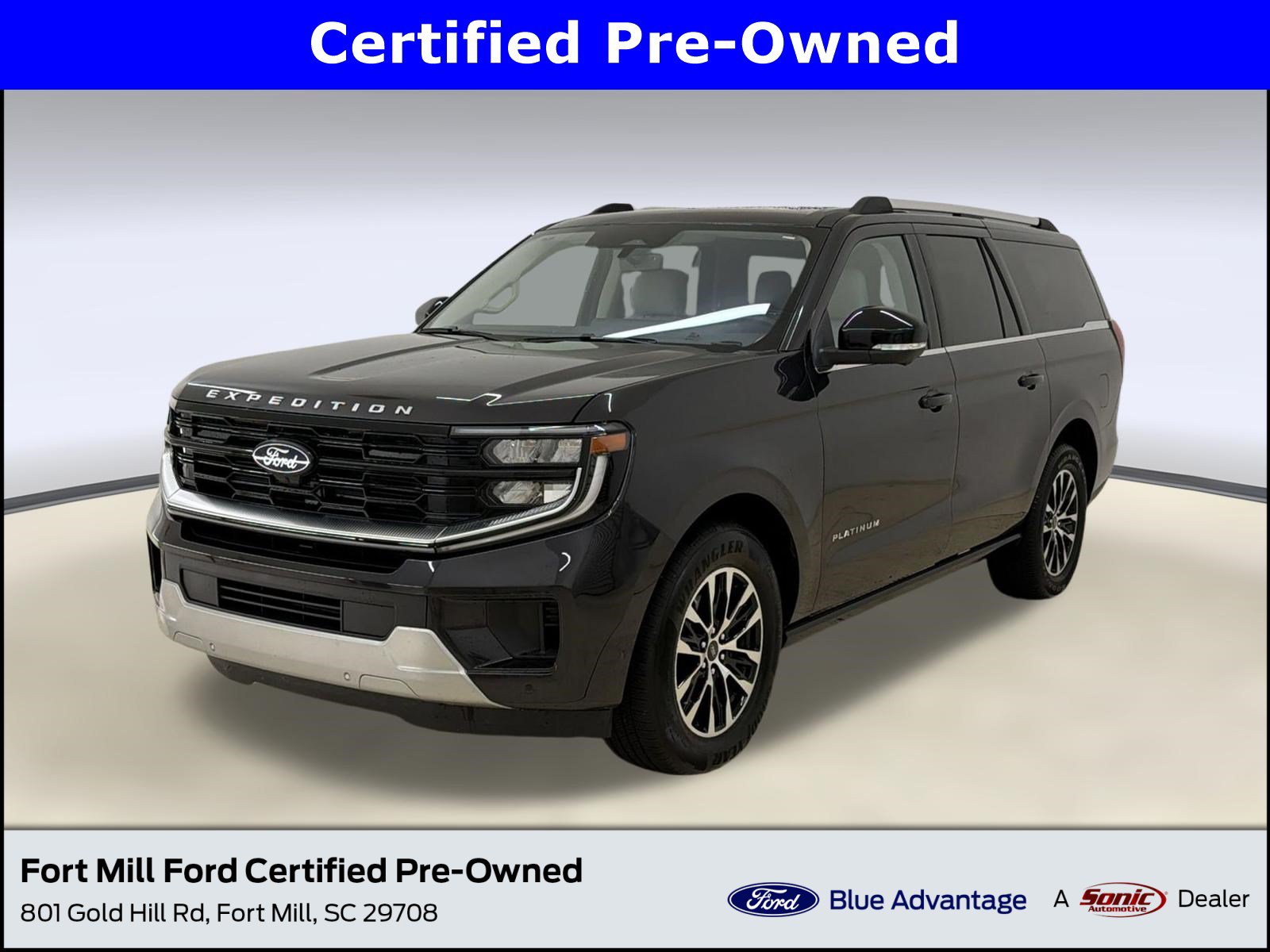 Certified 2025 Ford Expedition Max Platinum AWD/4WD image 1