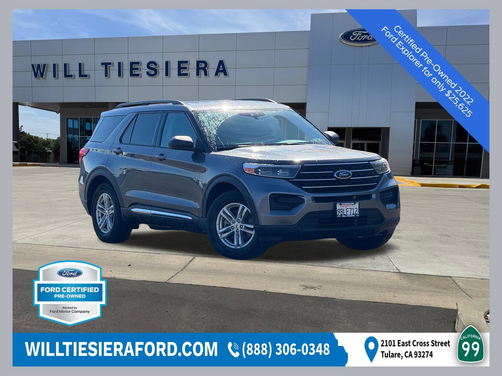 Certified 2022 Ford Explorer XLT