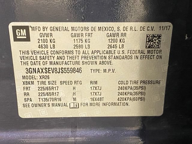 Used 2018 Chevrolet Equinox LT AWD/4WD image 31