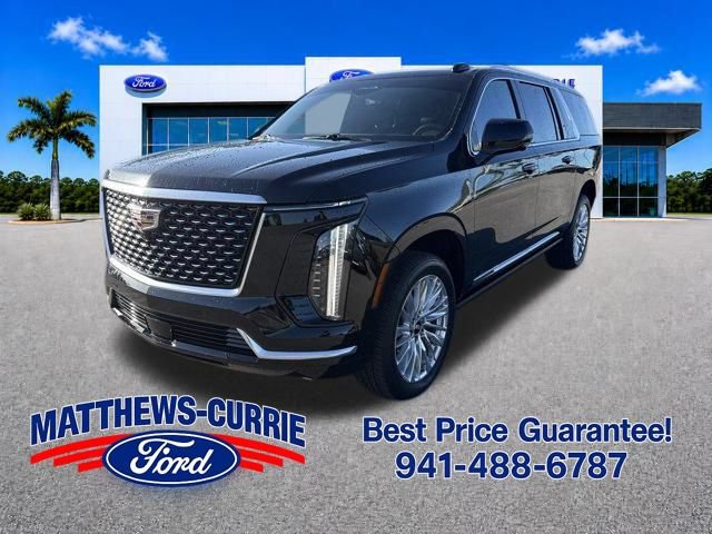 Used 2025 Cadillac Escalade ESV Premium Luxury w/ LPO, Floor Liner Package RWD image 7