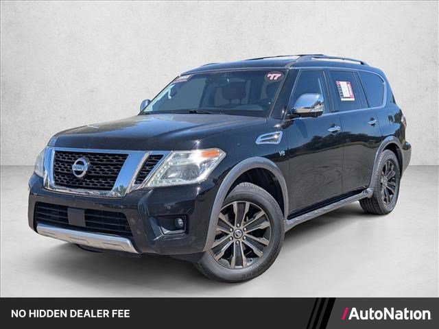 Used 2017 Nissan Armada Platinum w/ Captain Seat Package AWD/4WD image 1