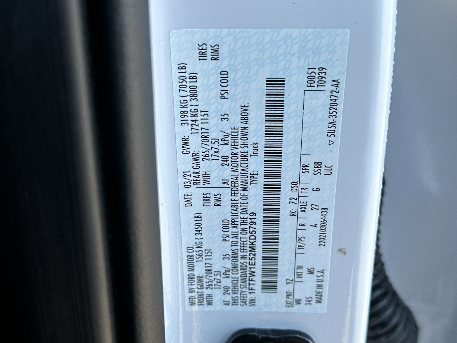 Certified 2021 Ford F150 XLT image 26