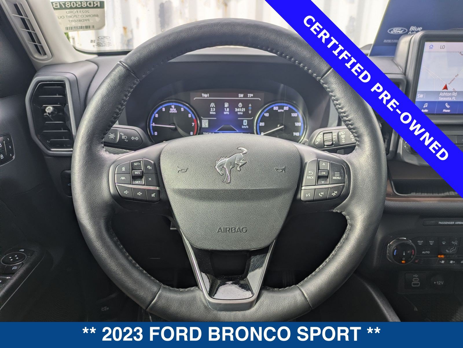 Certified 2023 Ford Bronco Sport Outer Banks w/ Tech Package AWD/4WD image 27
