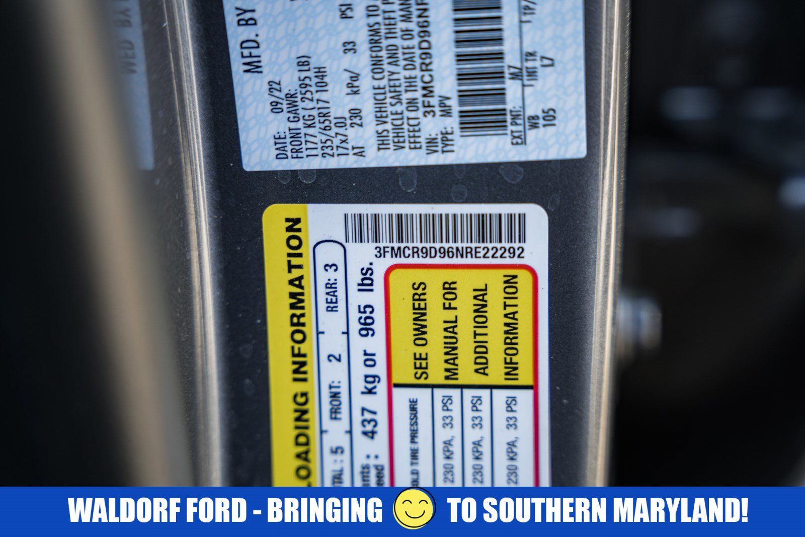 Certified 2022 Ford Bronco Sport Badlands image 73