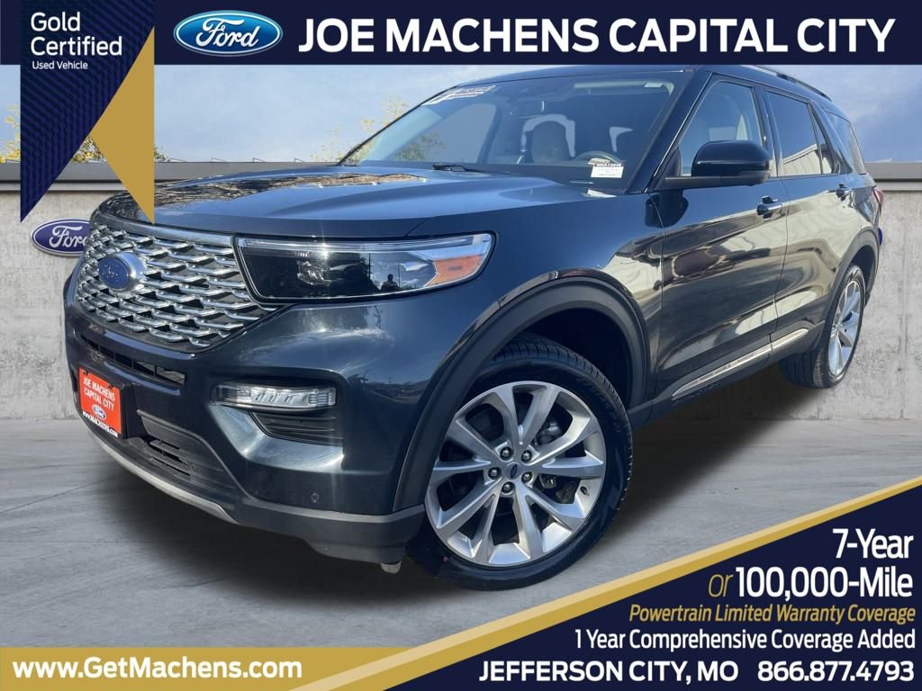 Certified 2022 Ford Explorer Platinum w/ Technology Package