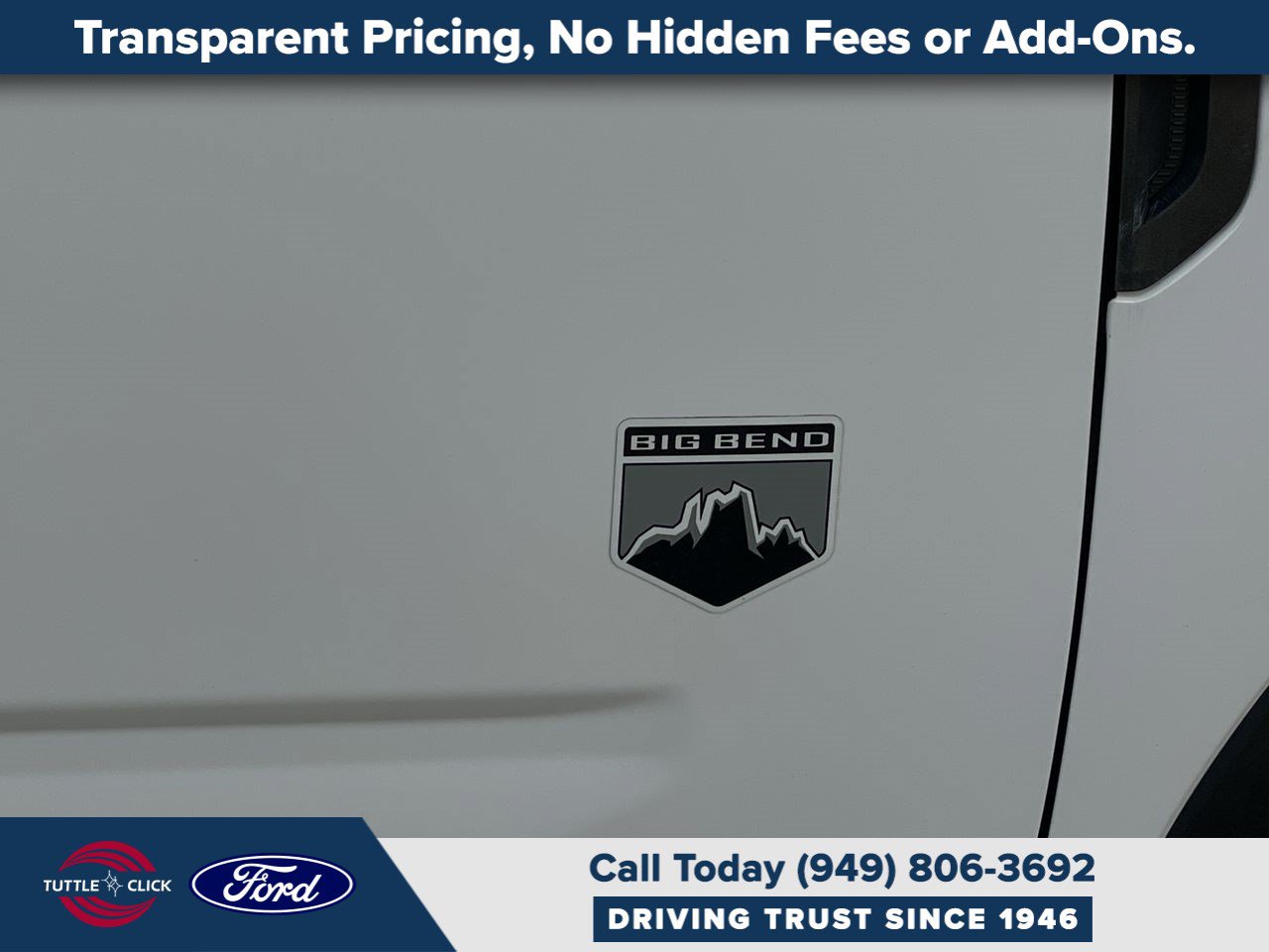 Certified 2023 Ford Bronco Sport Big Bend w/ Convenience Package AWD/4WD image 17