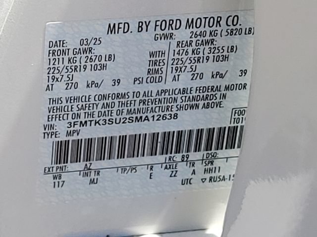 Certified 2025 Ford Mustang Mach-E Premium AWD/4WD image 16