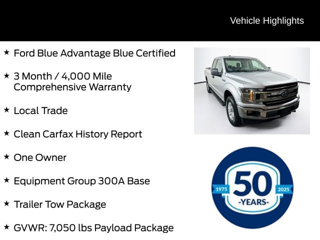 Certified 2018 Ford F150 XLT w/ Trailer Tow Package AWD/4WD image 6