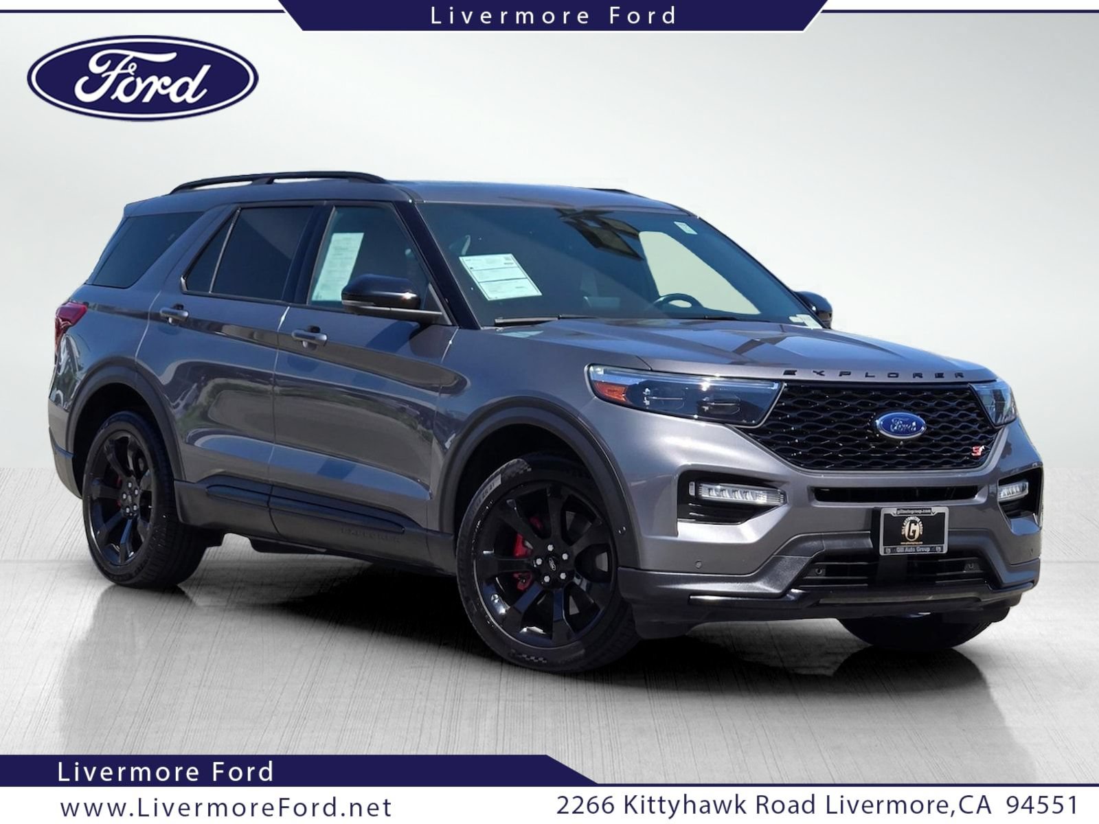 Certified 2021 Ford Explorer ST w/ Equipment Group 401A AWD/4WD image 1