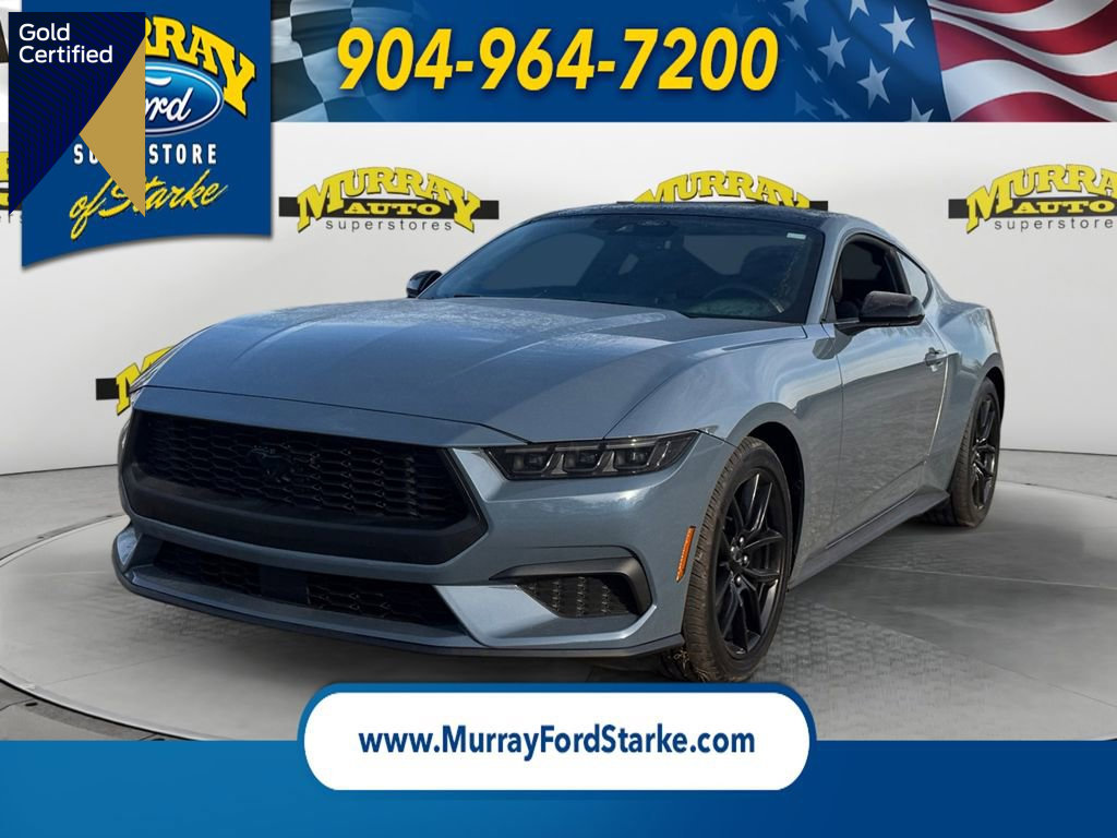 Certified 2025 Ford Mustang Coupe w/ Mustang Nite Pony Package image 1