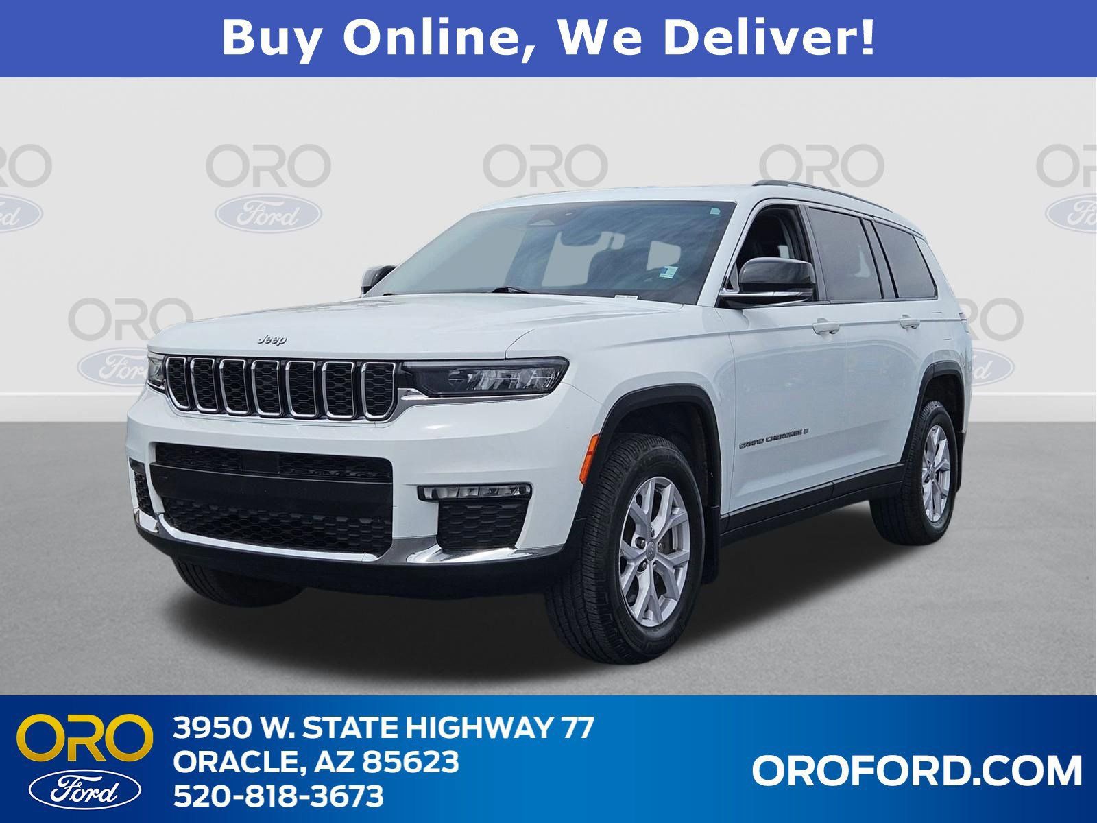 Used 2021 Jeep Grand Cherokee L Limited AWD/4WD image 1