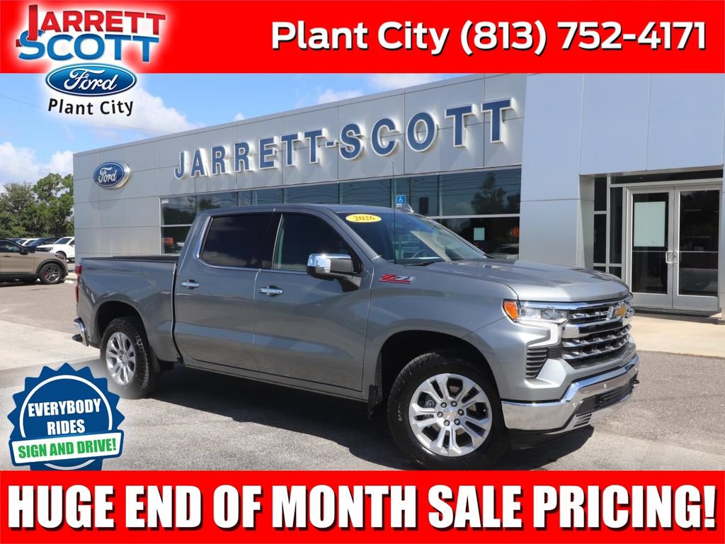 Used 2026 Chevrolet Silverado 1500 LTZ w/ LTZ Premium Package AWD/4WD image 1