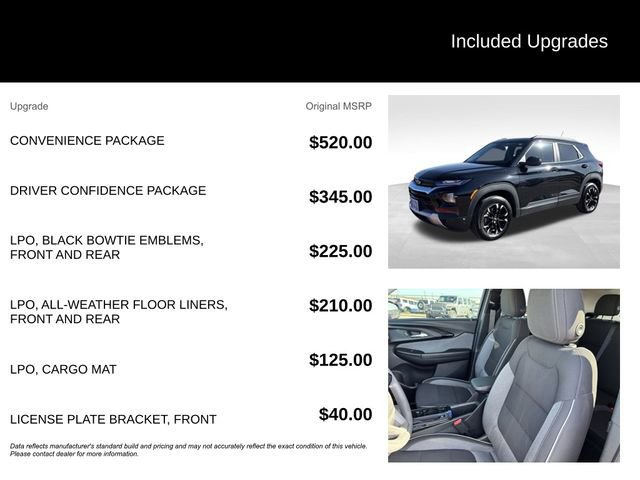 Used 2023 Chevrolet TrailBlazer LT w/ Convenience Package image 9