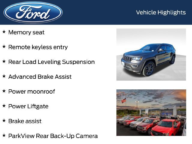 Used 2021 Jeep Grand Cherokee Limited w/ Quick Order Package 28K 80th AWD/4WD image 8