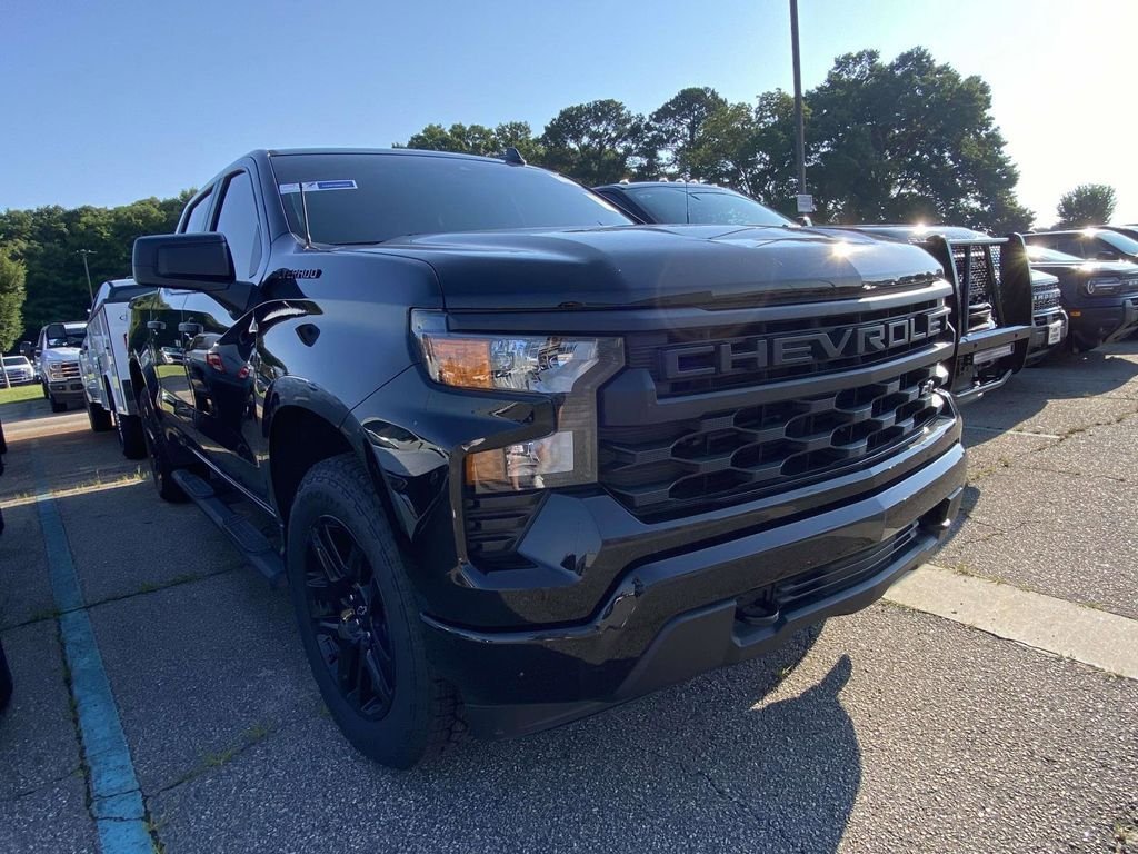 Used 2023 Chevrolet Silverado 1500 Custom w/ LPO, Dark Essentials Package