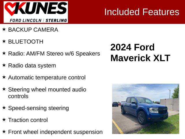 Certified 2024 Ford Maverick XLT FWD image 2