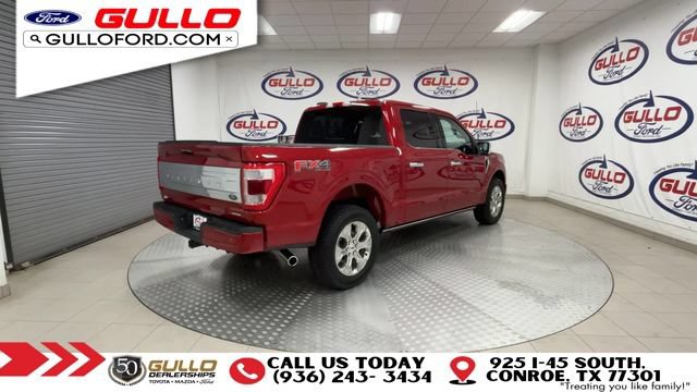 Certified 2022 Ford F150 Platinum w/ Equipment Group 701A High AWD/4WD image 8