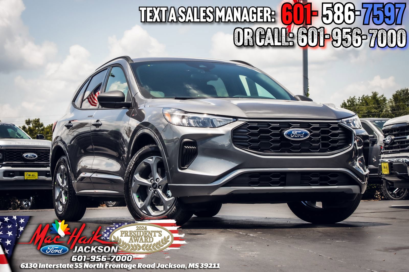 Certified 2024 Ford Escape ST-Line w/ Cold Weather Package FWD image 1