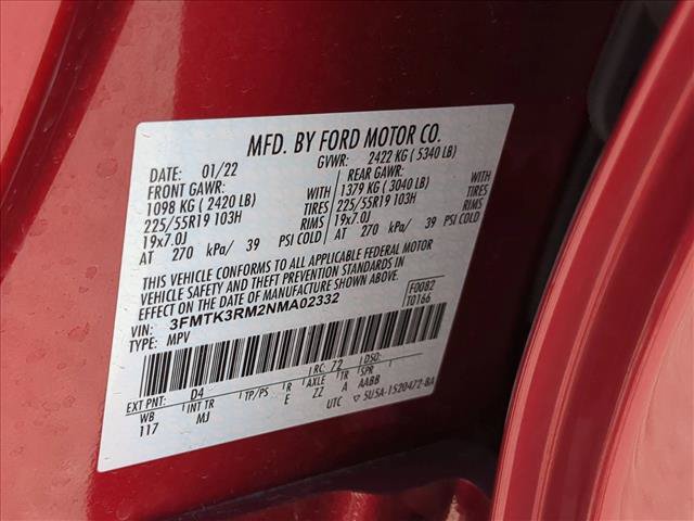 Certified 2022 Ford Mustang Mach-E Premium RWD image 27