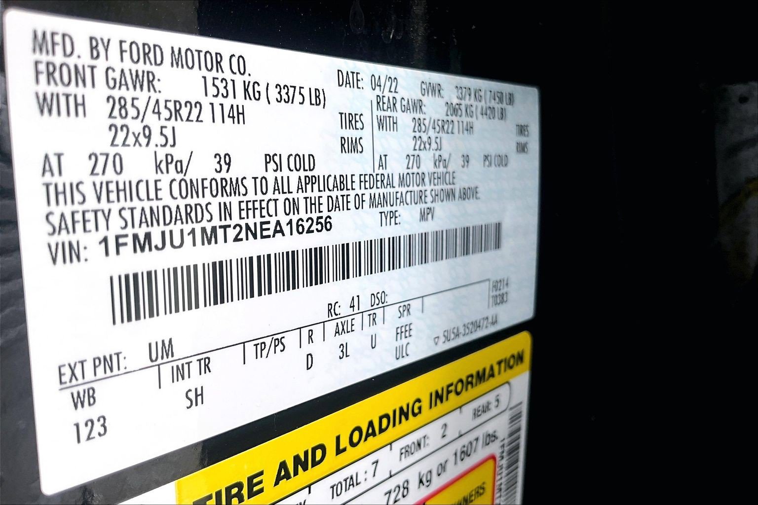 Certified 2022 Ford Expedition Platinum AWD/4WD image 34