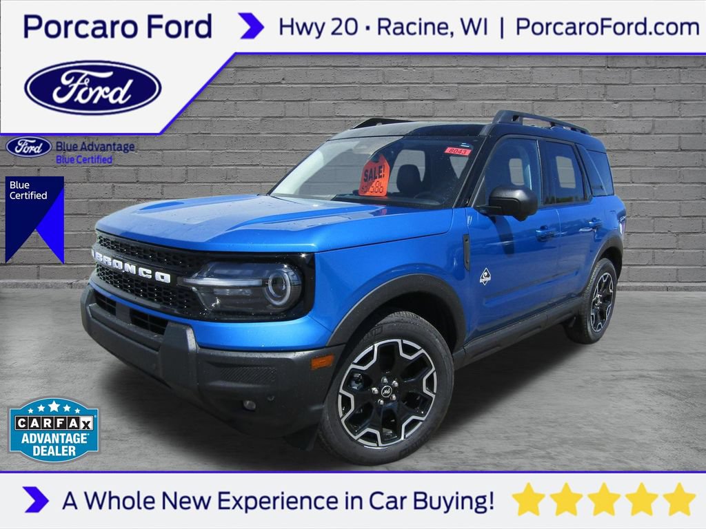 Certified 2025 Ford Bronco Sport Outer Banks w/ Outer Banks Tech Package+ AWD/4WD image 1