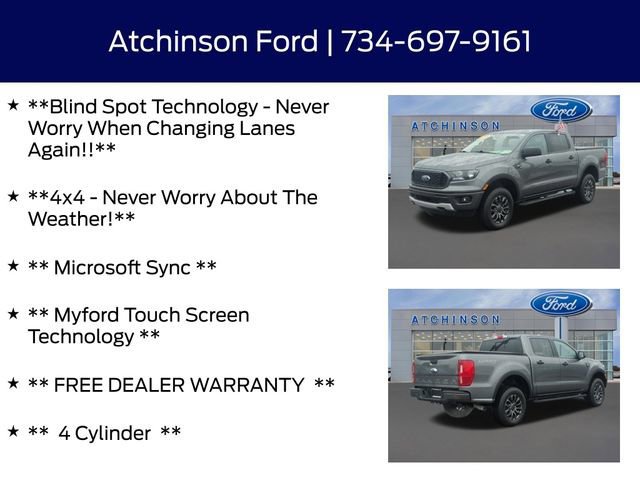 Certified 2023 Ford Ranger XLT w/ Equipment Group 302A High image 10