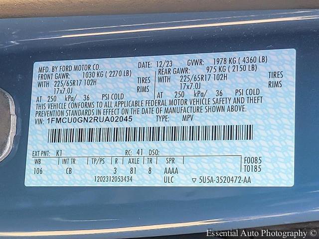 Certified 2024 Ford Escape Active image 36