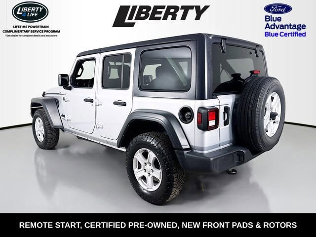 Used 2022 Jeep Wrangler Unlimited Sport image 3