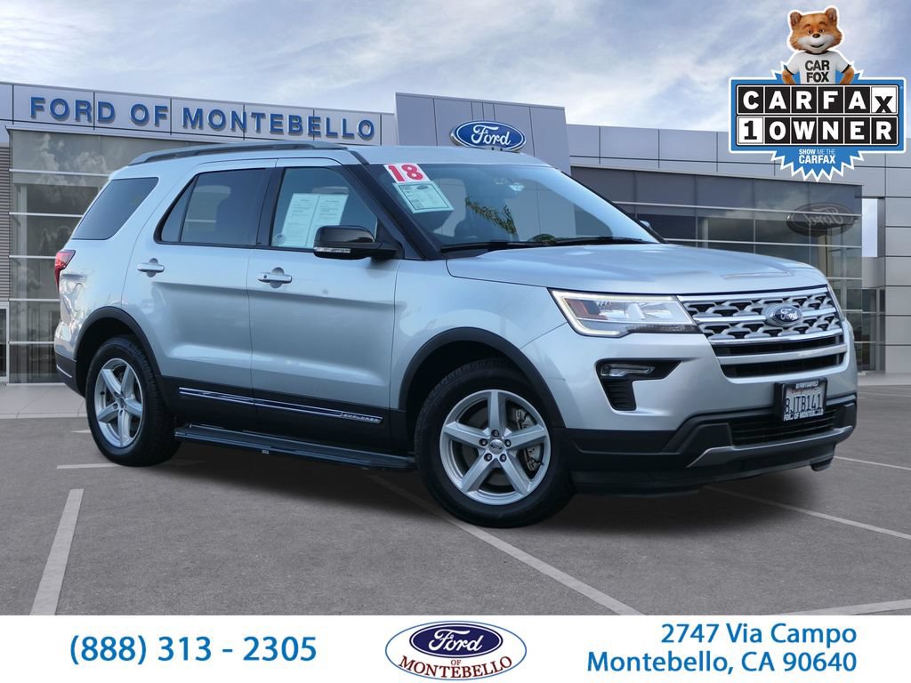 Certified 2018 Ford Explorer XLT w/ Equipment Group 201A