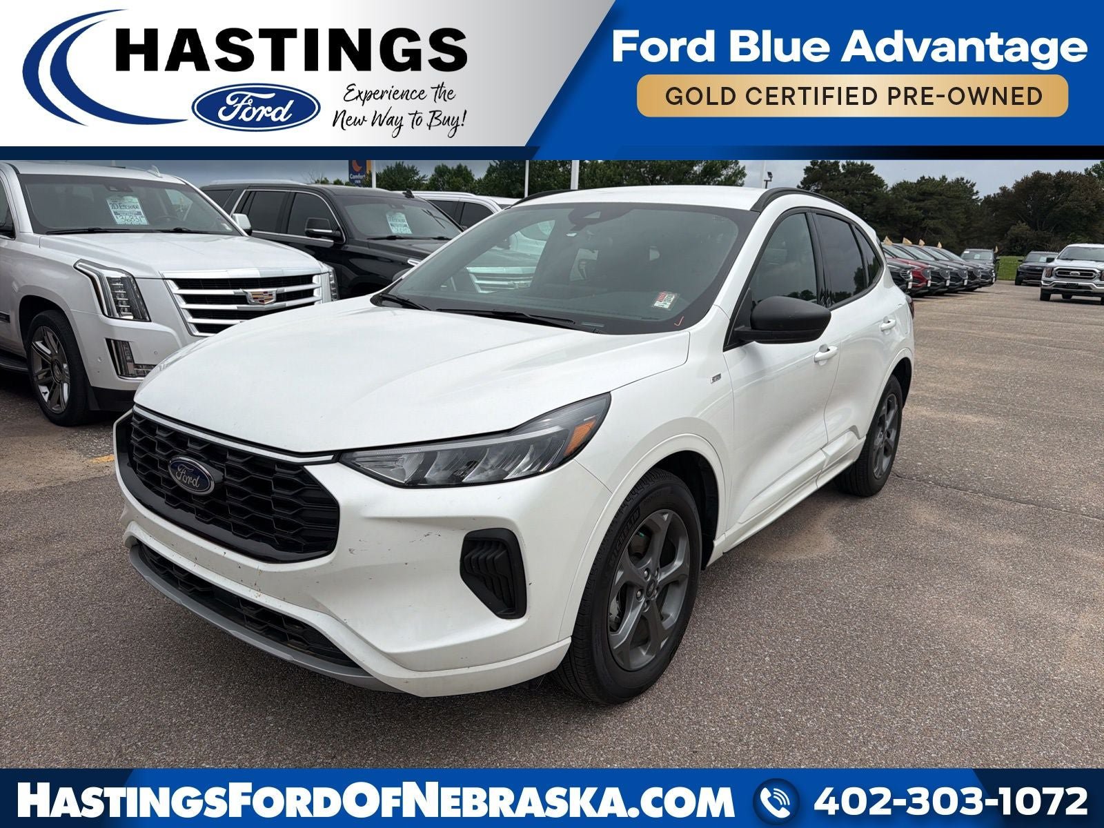 Certified 2023 Ford Escape ST-Line w/ Tech Pack #1 AWD/4WD image 1