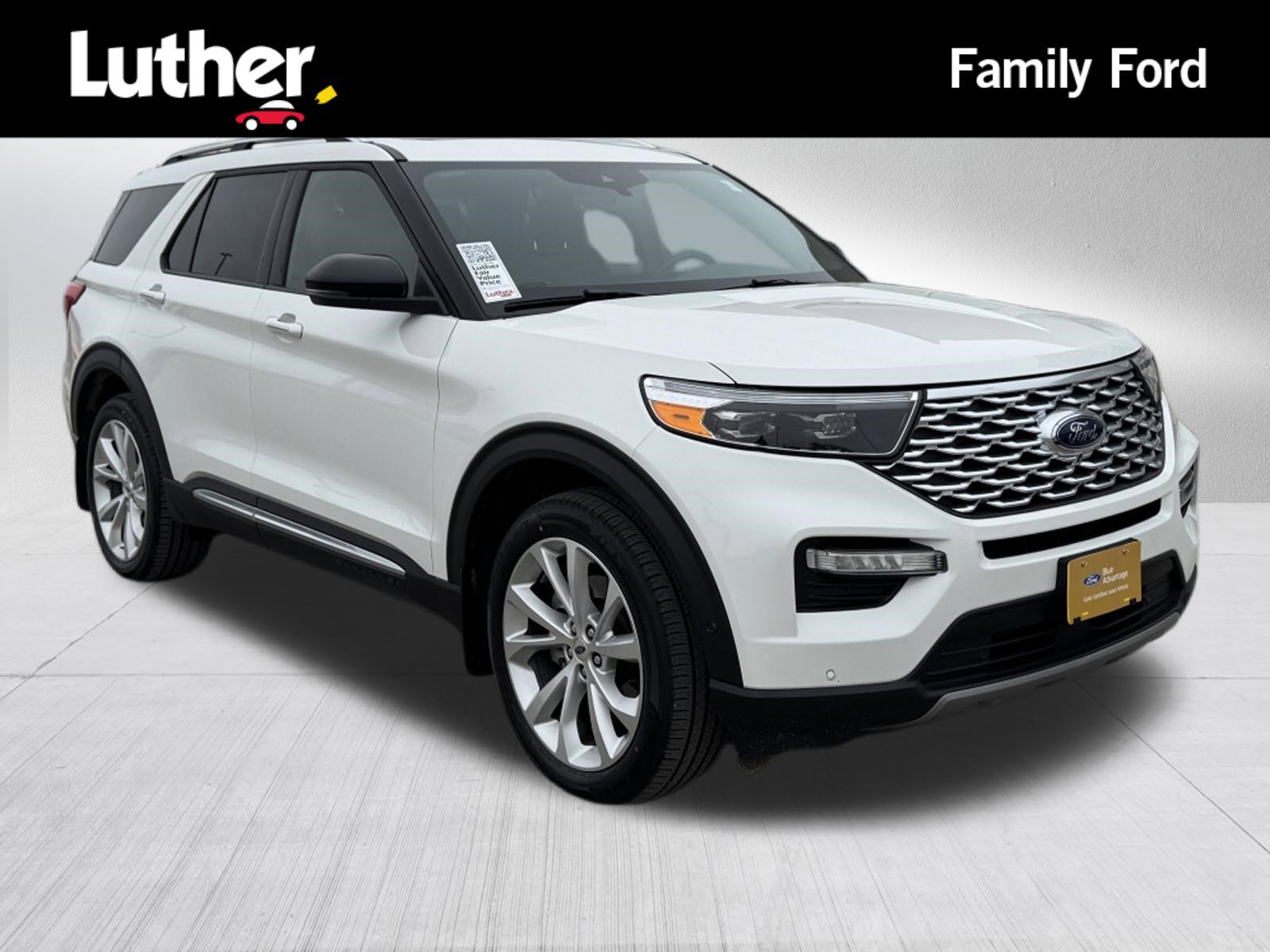 Certified 2024 Ford Explorer Platinum w/ Technology Package