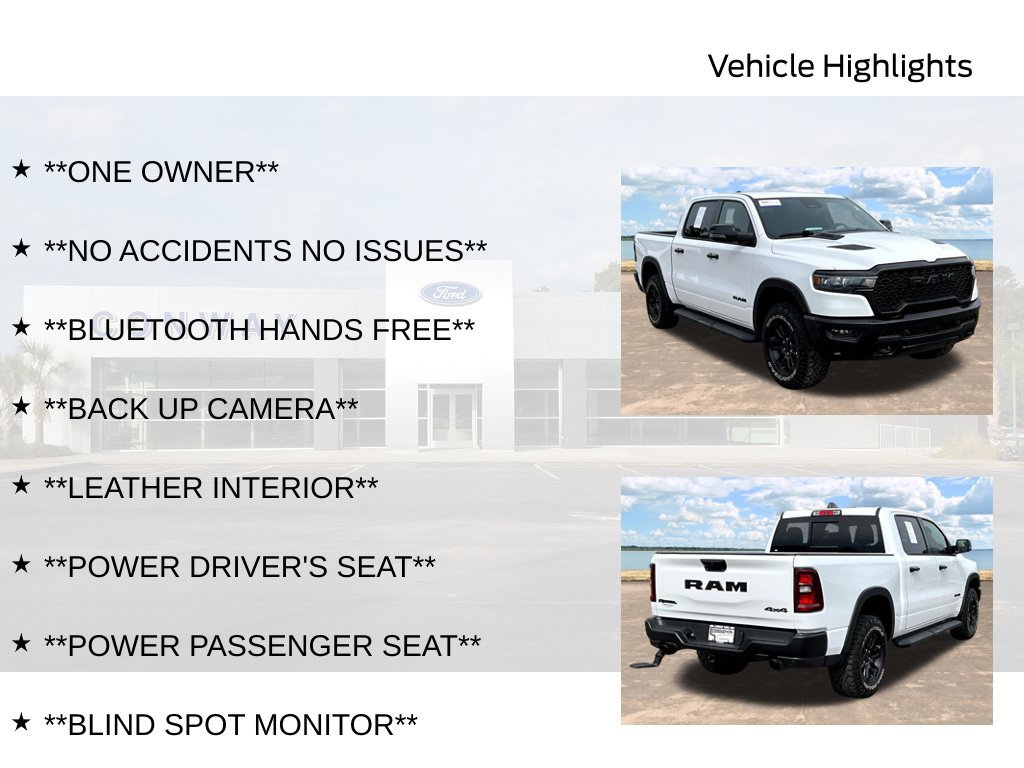 Used 2026 RAM 1500 Rebel w/ Rebel Level 2 Equipment Group AWD/4WD image 6