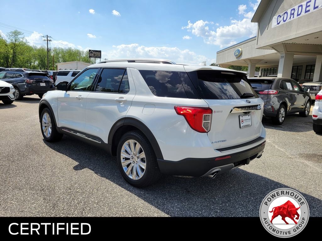 Certified 2022 Ford Explorer Limited w/ Equipment Group 301A image 4