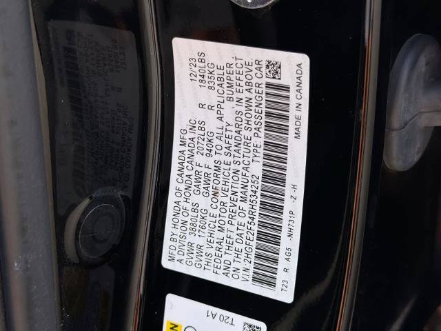 Used 2024 Honda Civic Sport image 36