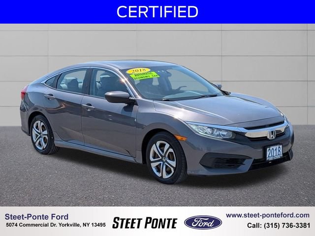 Used 2018 Honda Civic LX video 1