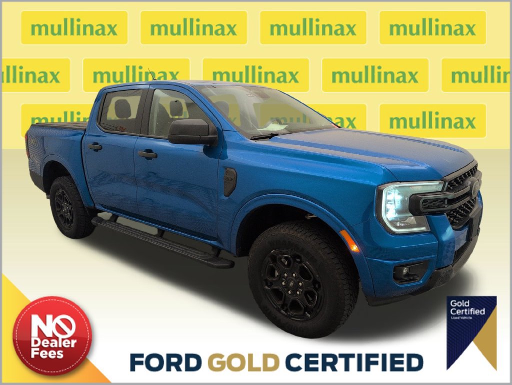 Certified 2025 Ford Ranger XLT w/ Black Appearance Package AWD/4WD 360° Tour