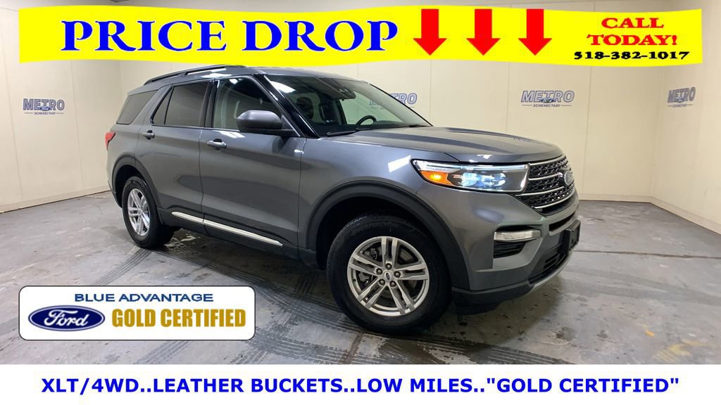 Certified 2022 Ford Explorer XLT w/ Equipment Group 202A image 8