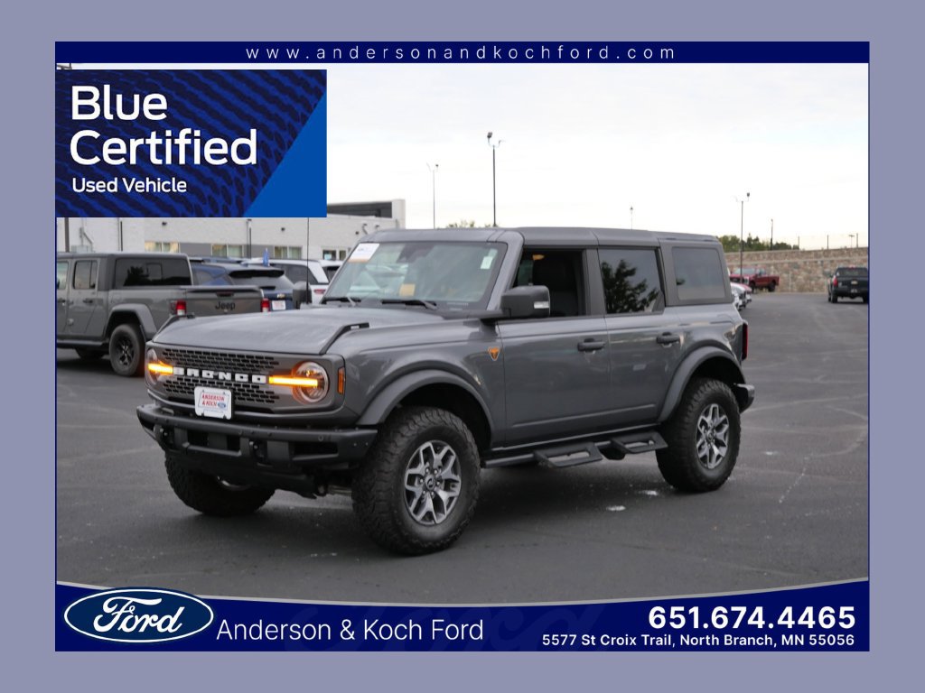 Certified 2024 Ford Bronco Badlands