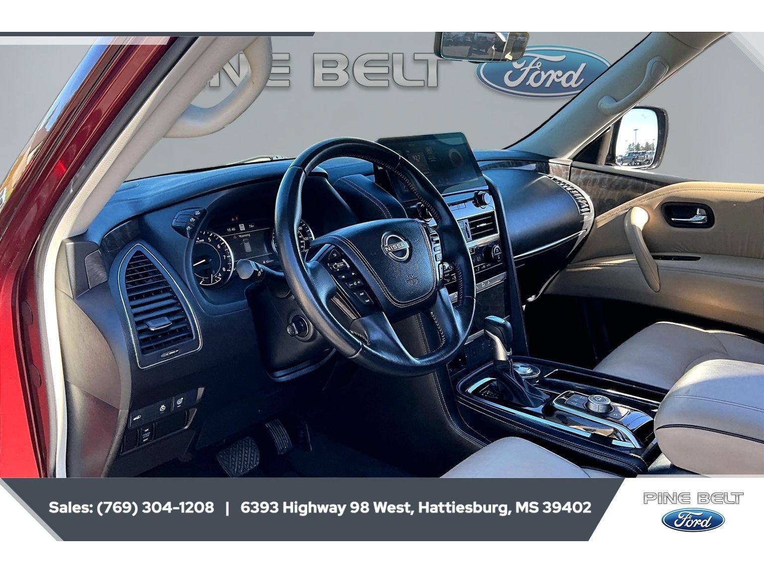 Used 2021 Nissan Armada Platinum w/ Captain's Chairs Package RWD image 12