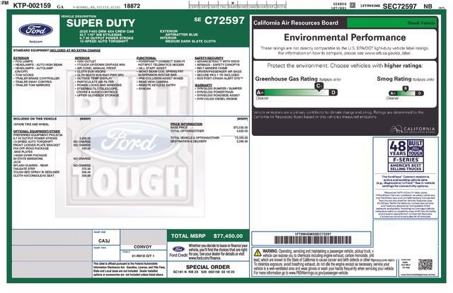 Certified 2025 Ford F450 XLT w/ FX4 Off-Road Package image 37