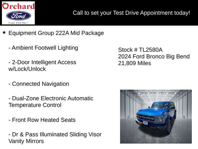 Certified 2024 Ford Bronco Big Bend AWD/4WD image 7