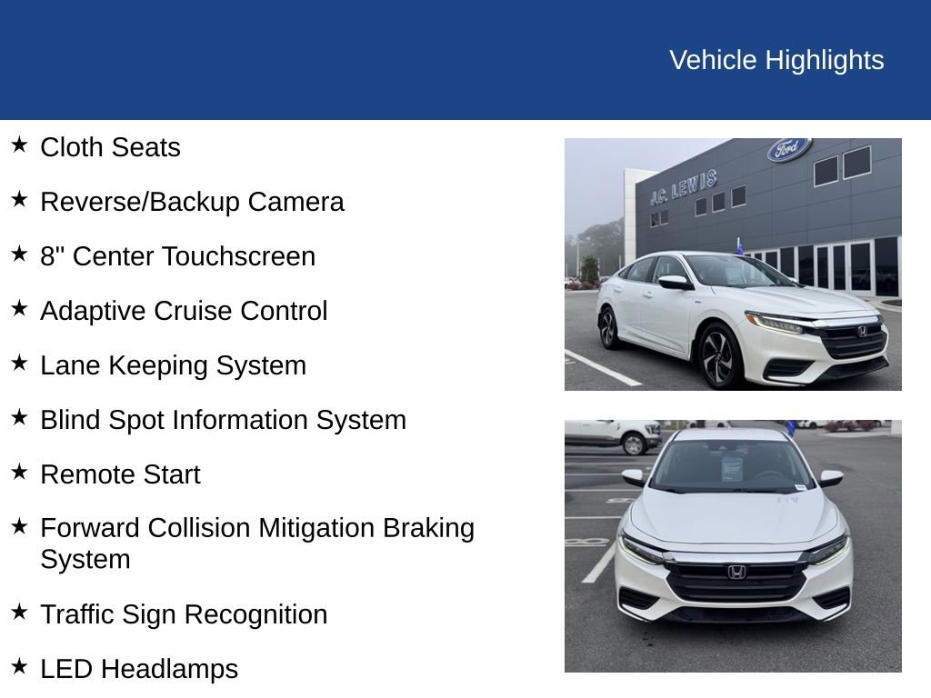 Used 2021 Honda Insight EX image 22