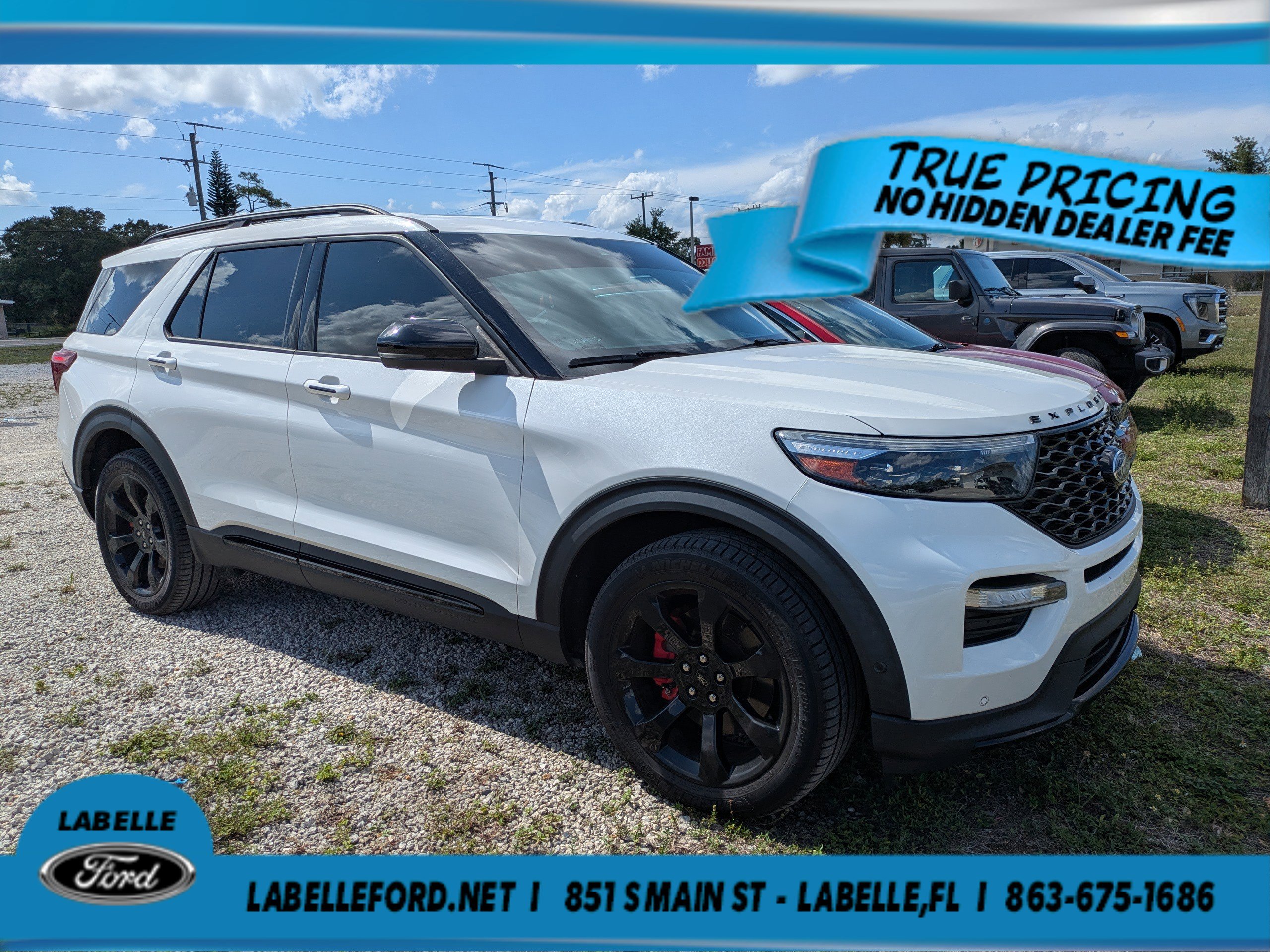 Certified 2022 Ford Explorer ST w/ Equipment Group 401A AWD/4WD image 1