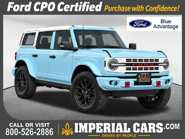 Certified 2023 Ford Bronco Heritage Edition