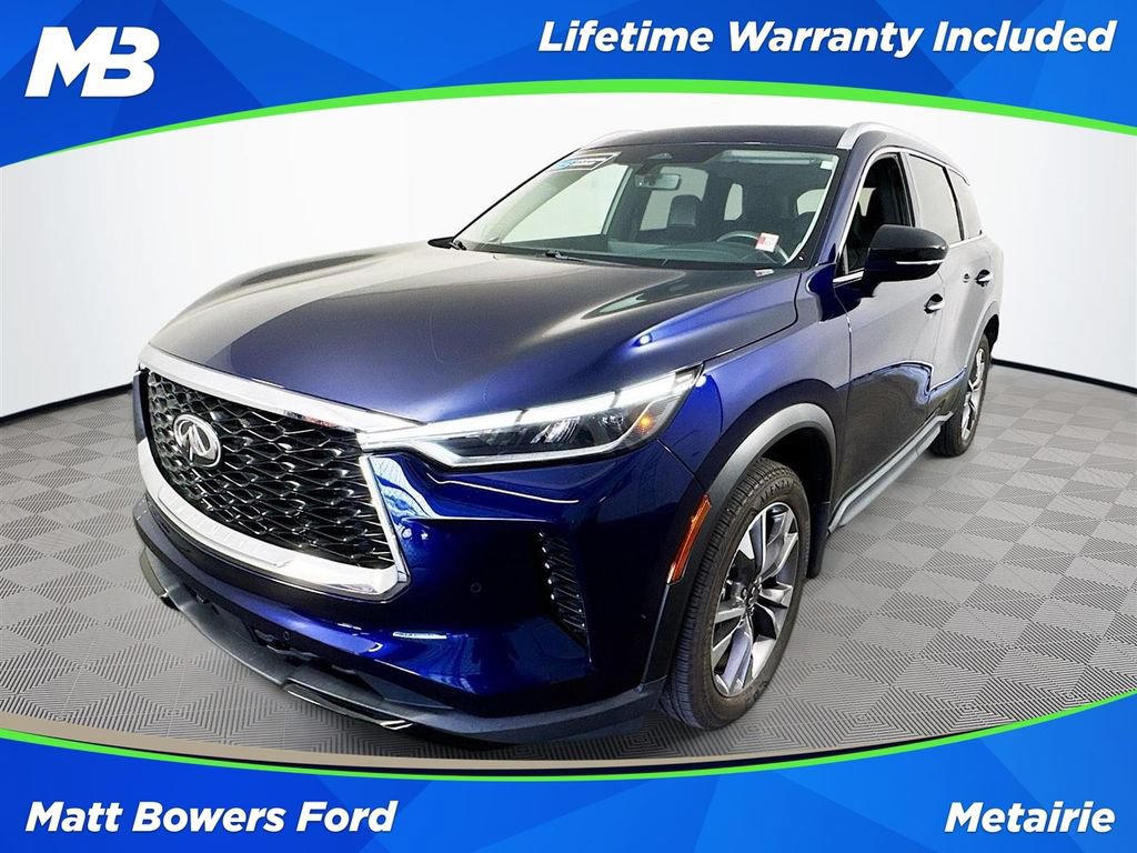 Used 2023 INFINITI QX60 Luxe w/ Performance Audio Package FWD image 1