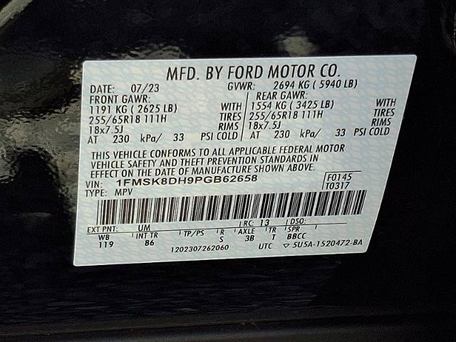 Certified 2023 Ford Explorer XLT w/ Class IV Trailer Tow Package AWD/4WD image 27