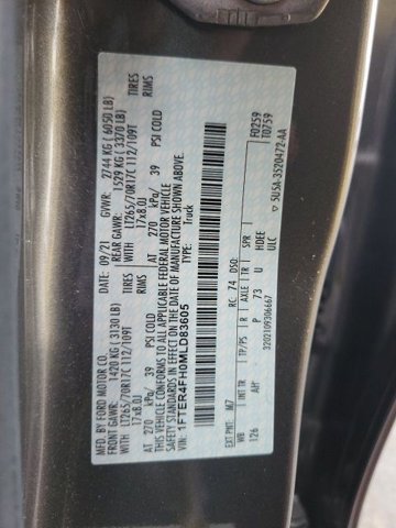 Certified 2021 Ford Ranger XLT w/ Tremor Off-Road Package image 23