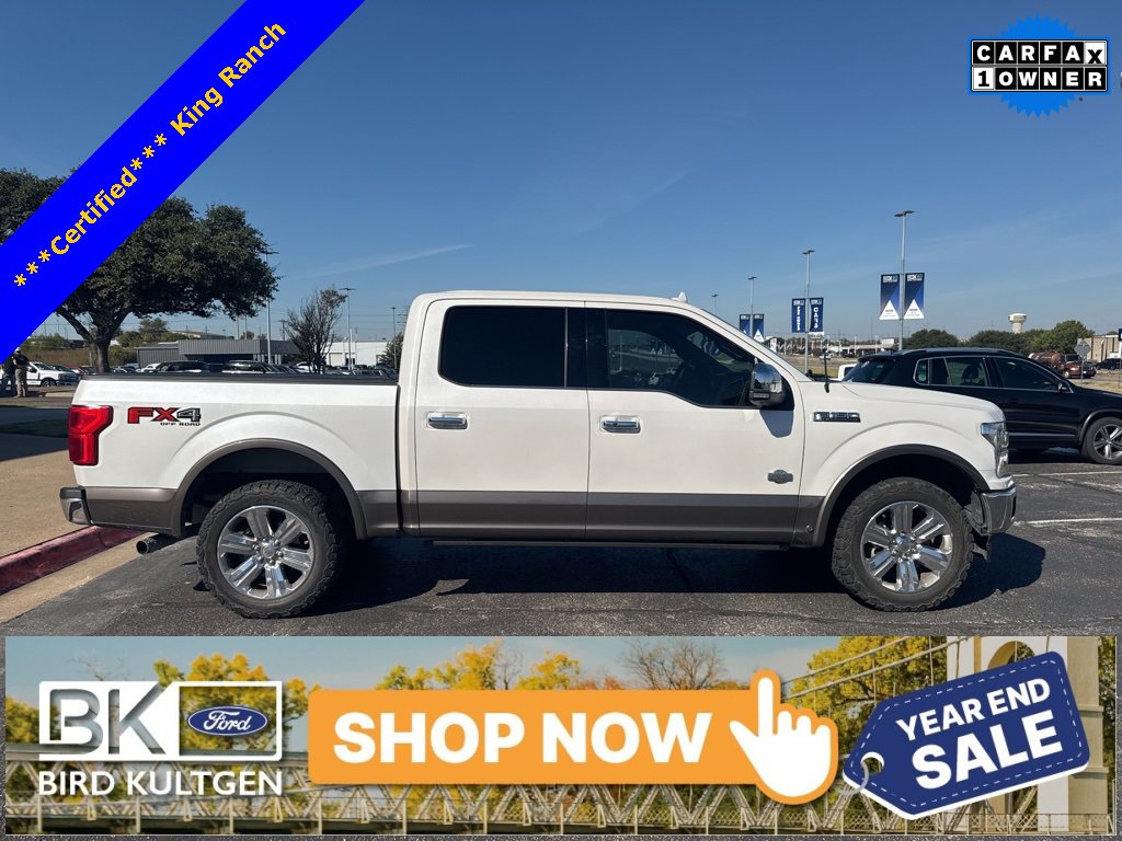Certified 2019 Ford F150 King Ranch w/ Equipment Group 601A Luxury