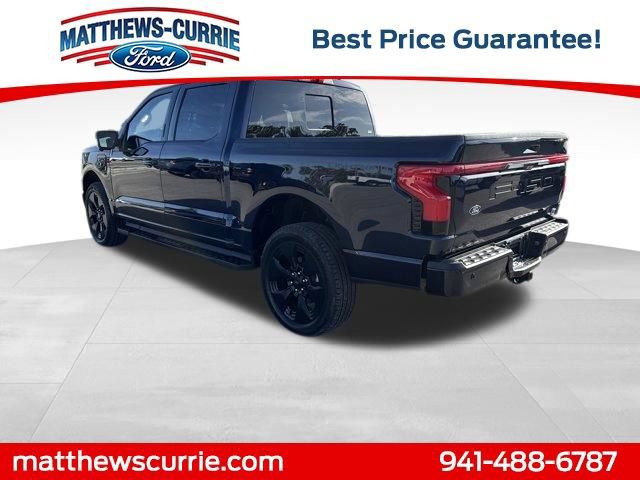Certified 2025 Ford F150 Lightning Platinum w/ Dark Elements Package image 2